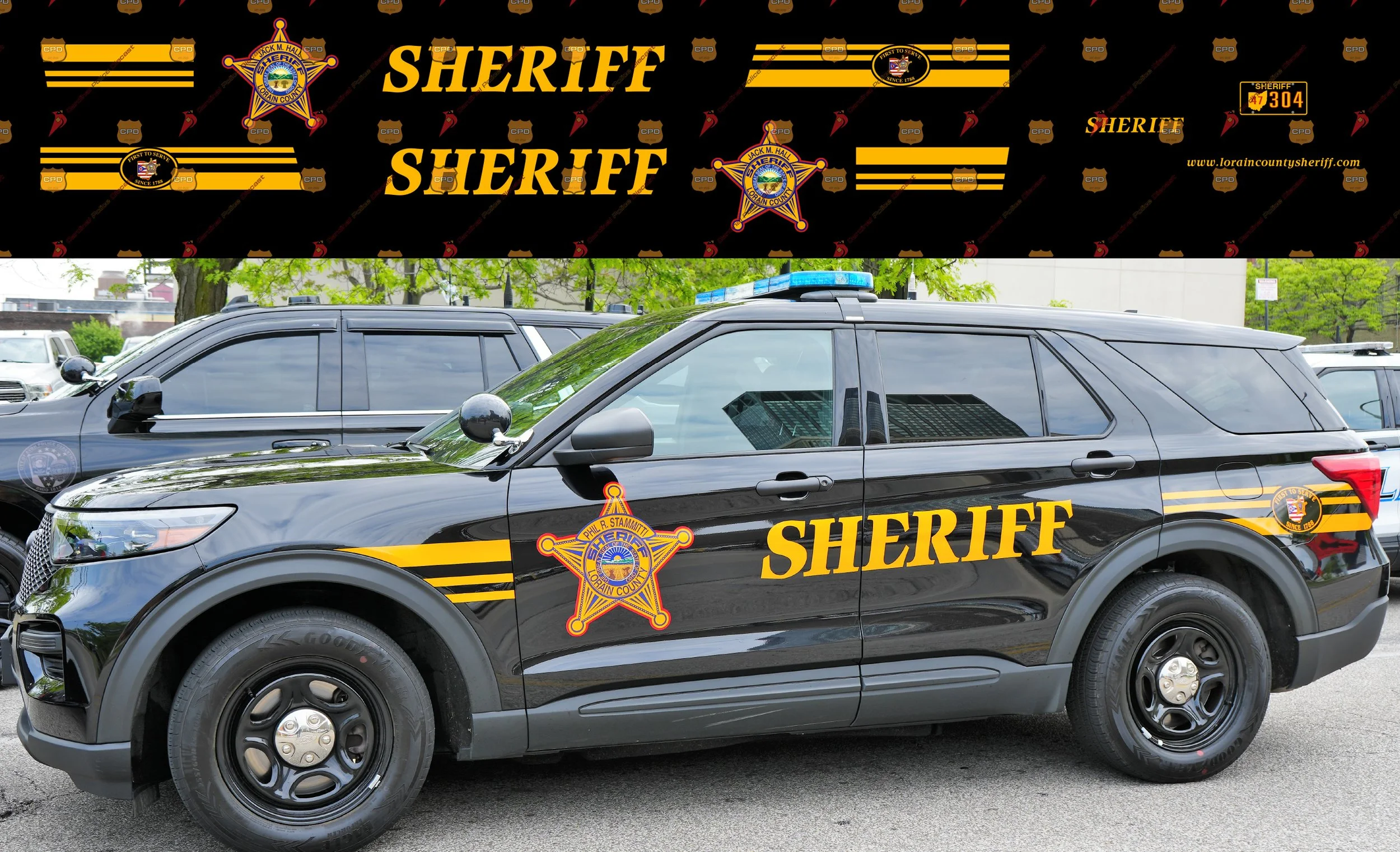 Lorain County, OH Sheriff's Office — Cardinal Police Diecast